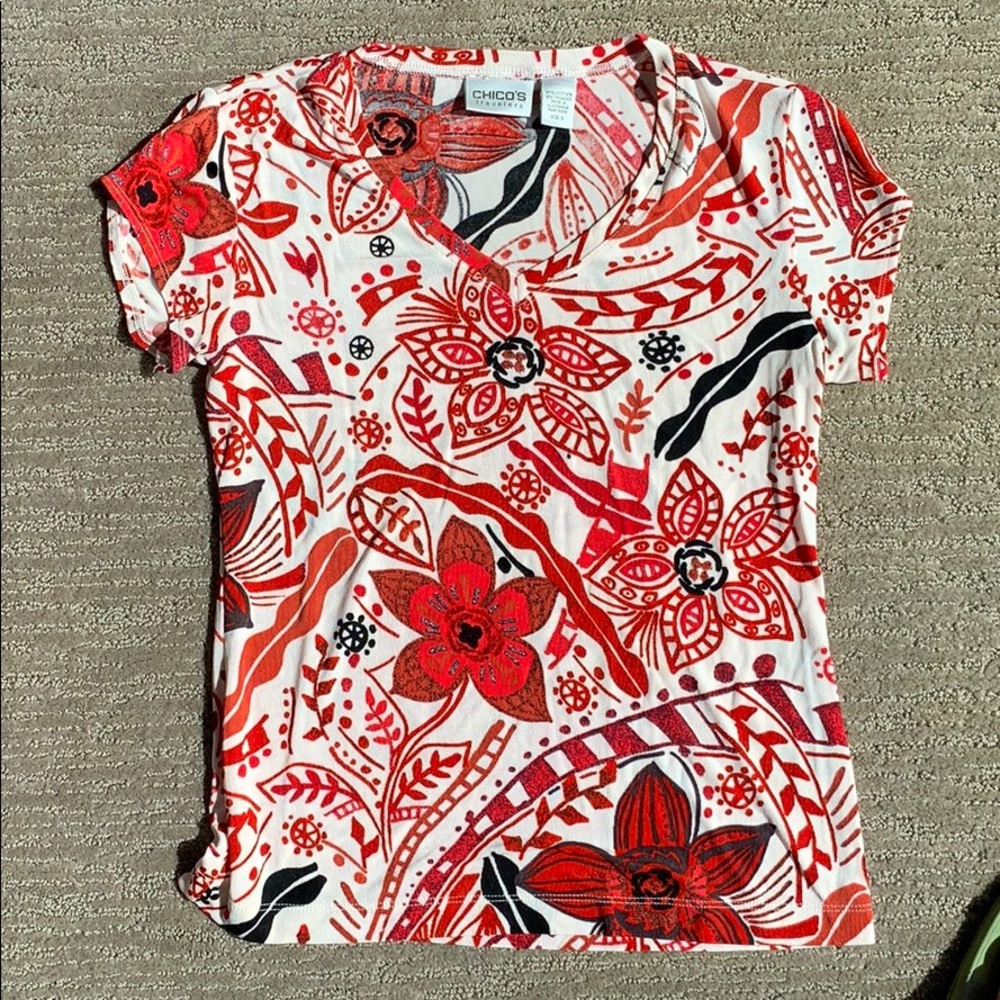 Chico’s top size 0